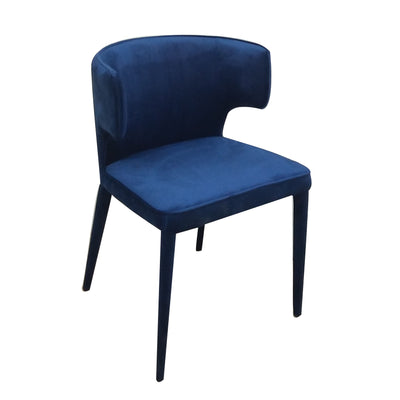 Portofino Dining Chair Navy Velvet - Future Classics Furniture