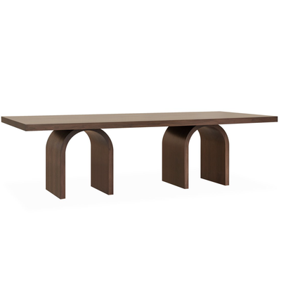 Arches Dining Table Walnut - 2.7m - Future Classics Furniture