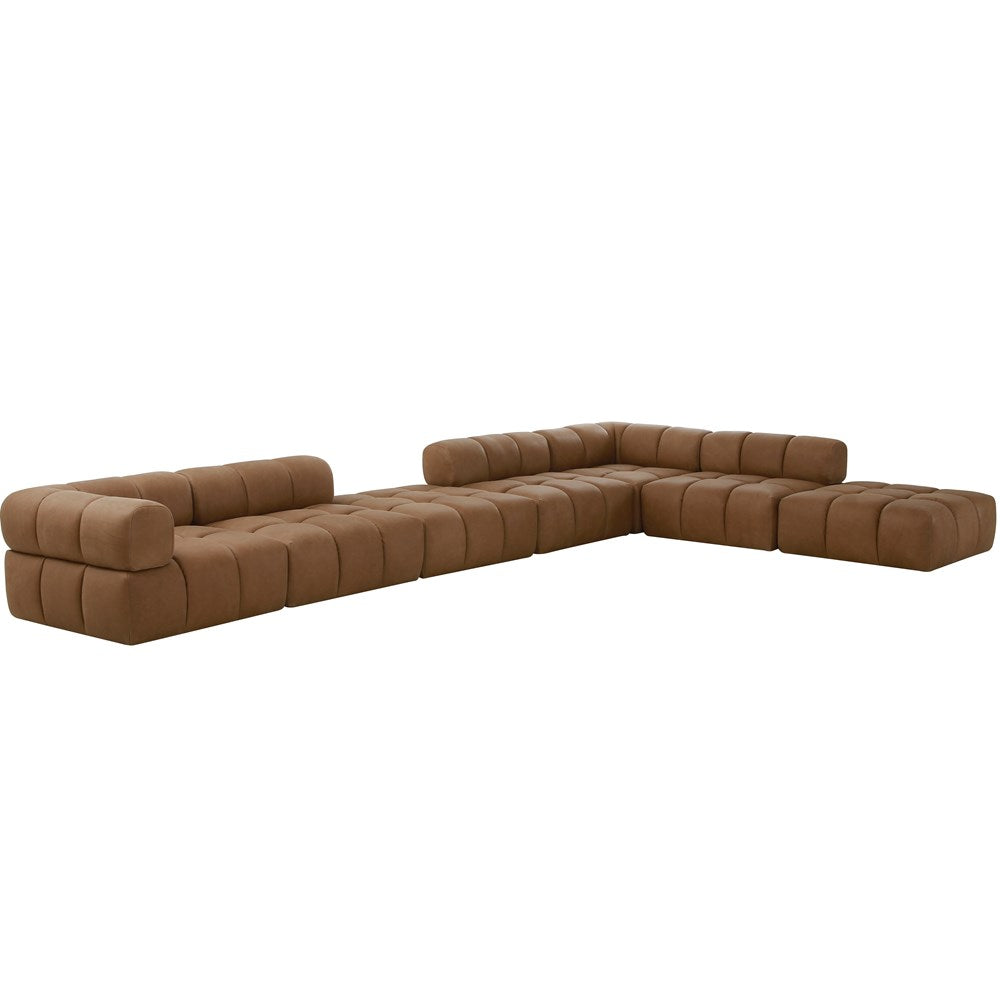Block Modular Leather Sofa