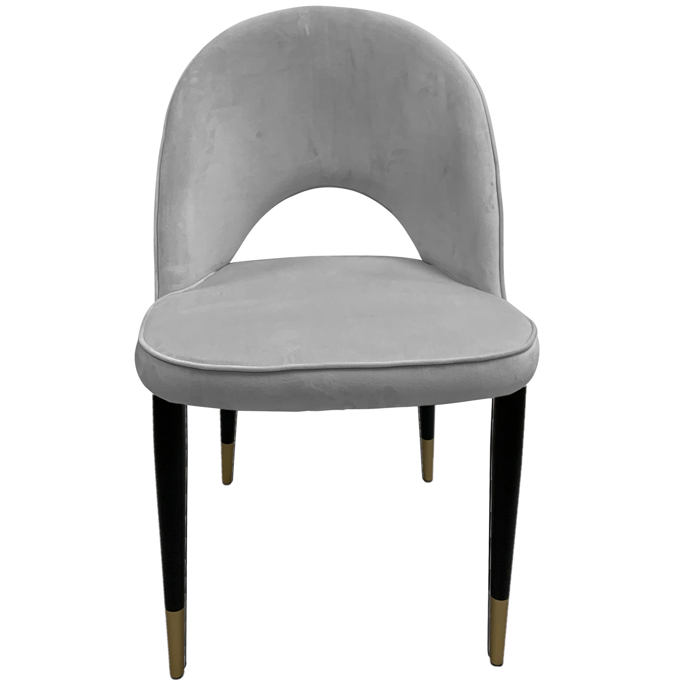 Bourdain Dining Chair Grey Velvet - Future Classics Furniture