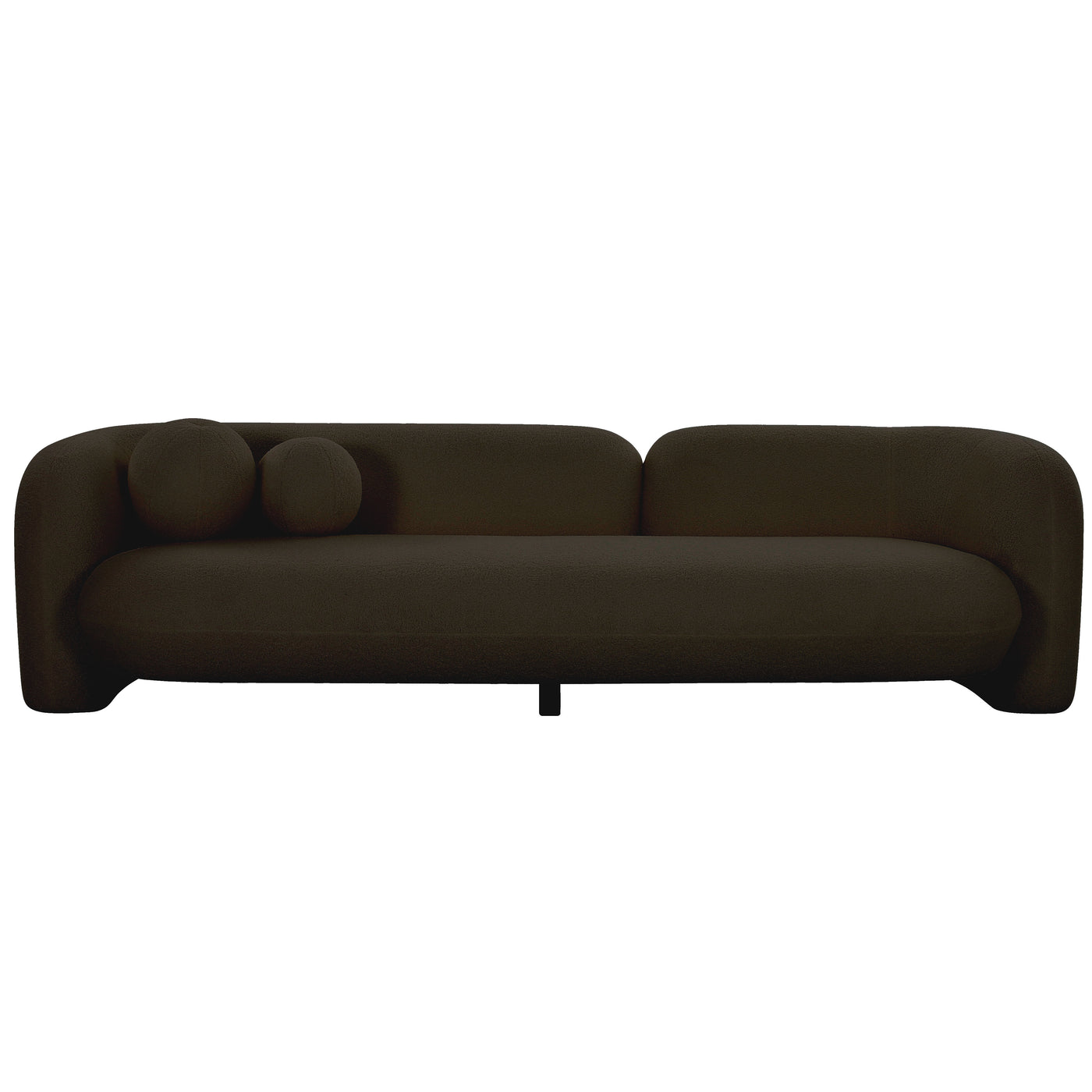 Brunello 3 Seater Black - Future Classics Furniture