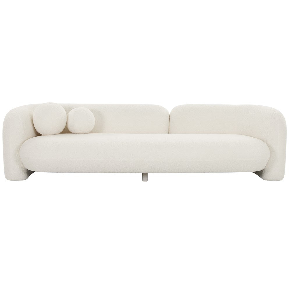 Brunello 3 Seater White - Future Classics Furniture