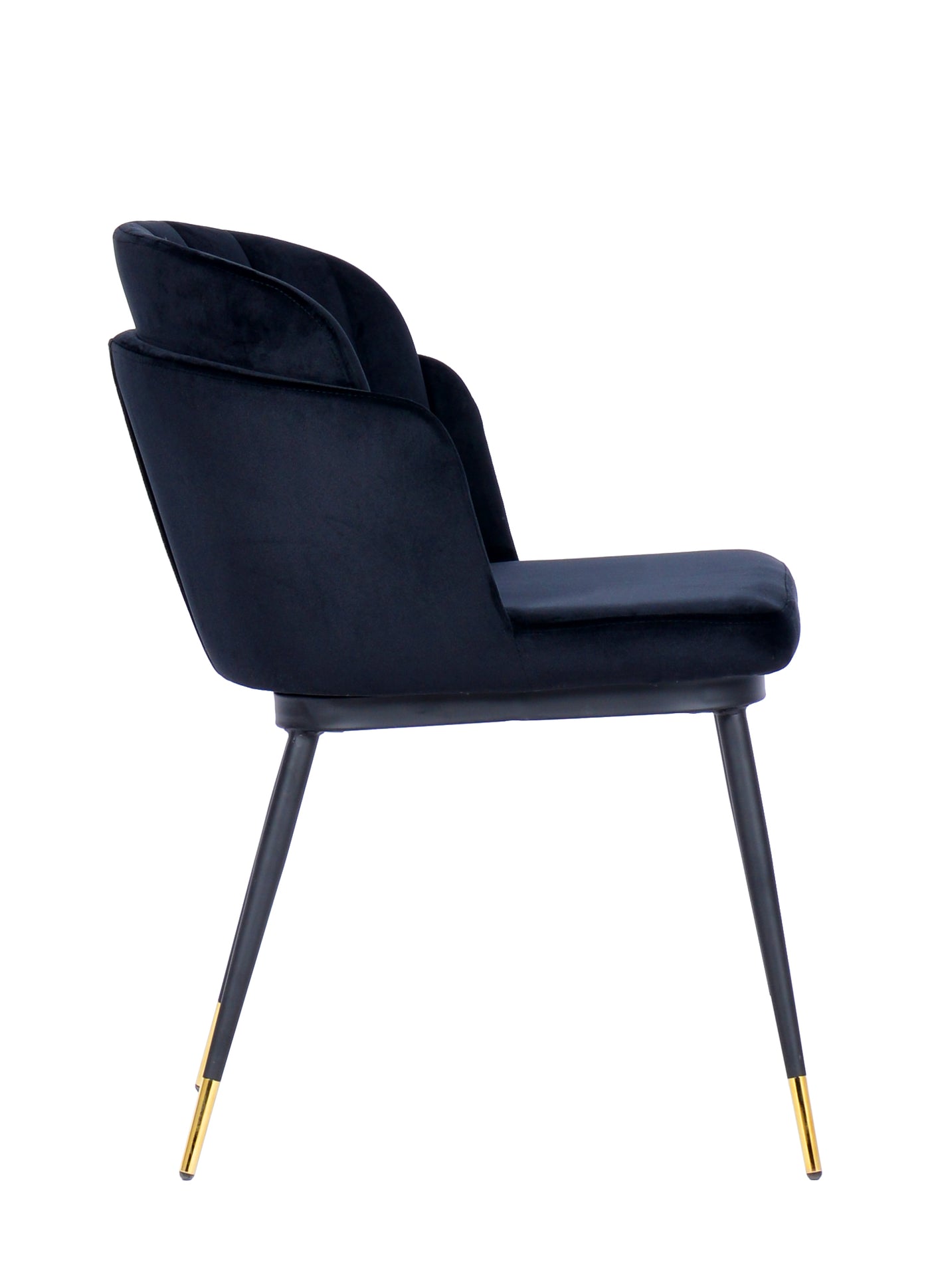 Talulah Dining Chair Black Velvet - Future Classics Furniture