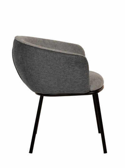 Zimmerman Dining Chair Grey Linen
