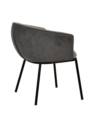 Zimmerman Dining Chair Grey Linen