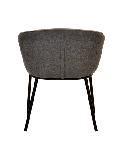 Zimmerman Dining Chair Grey Linen