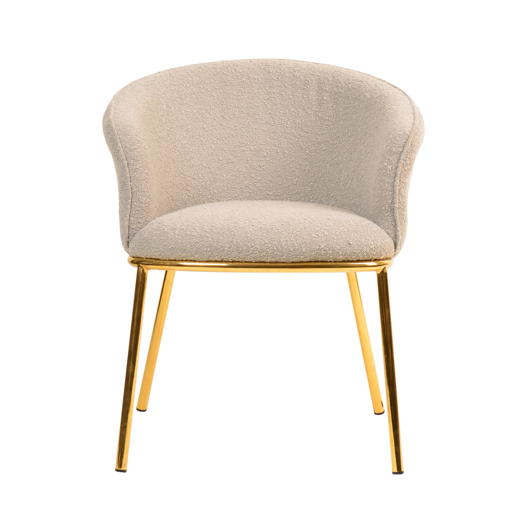 Zara Dining Chair Grey Boucle - Future Classics Furniture