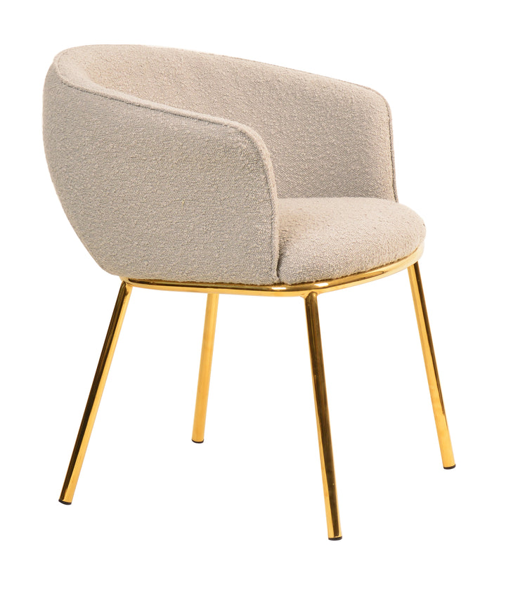 Zara Dining Chair Grey Boucle - Future Classics Furniture