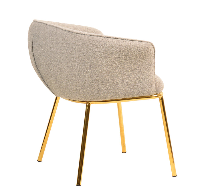 Zara Dining Chair Grey Boucle - Future Classics Furniture