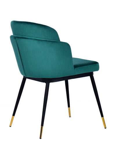 Talulah Dining Chair Green Velvet