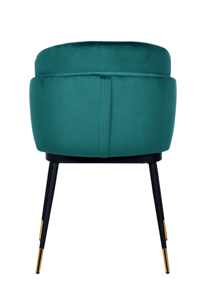 Talulah Dining Chair Green Velvet