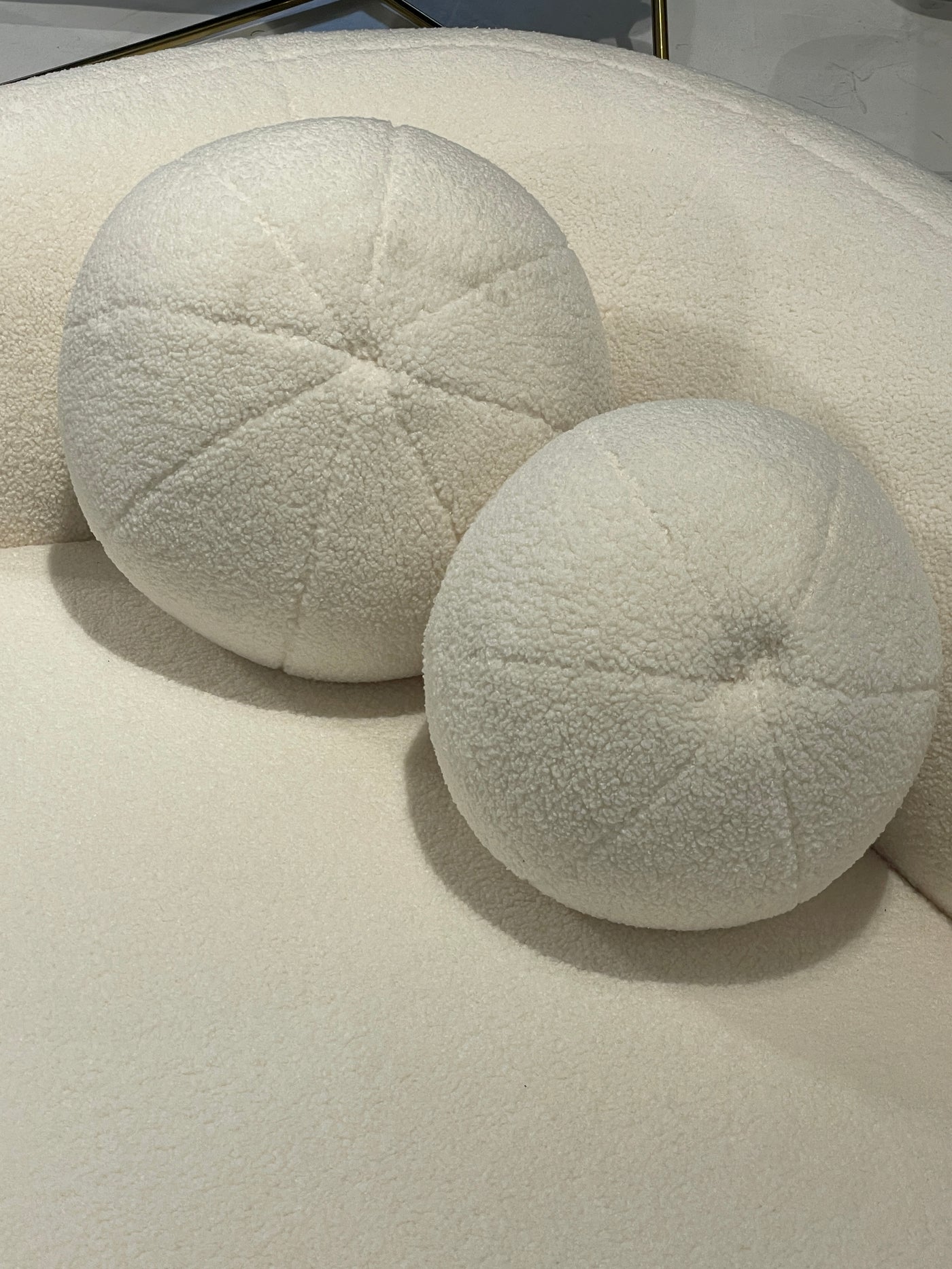 Brunello 3 Seater White