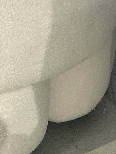 Brunello 3 Seater White