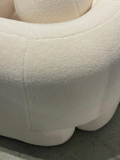 Brunello 3 Seater White