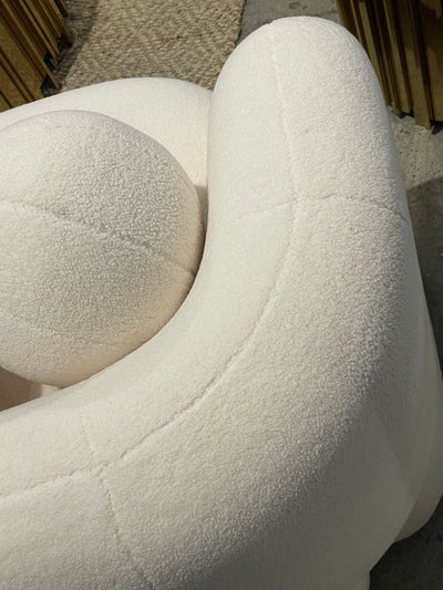 Brunello 3 Seater White