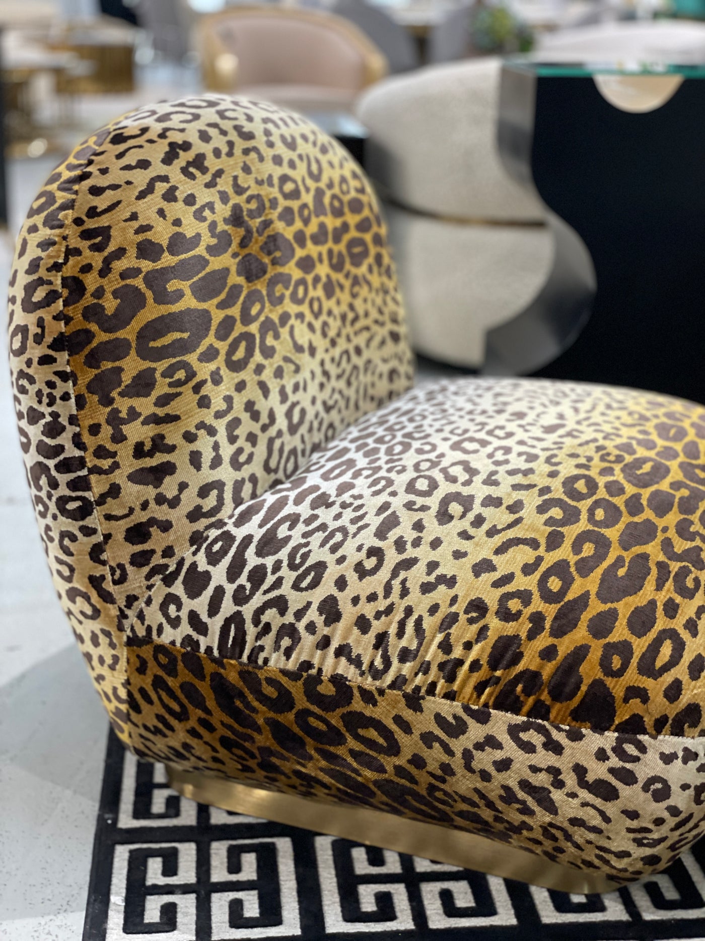 Nimbus Leopard Chair