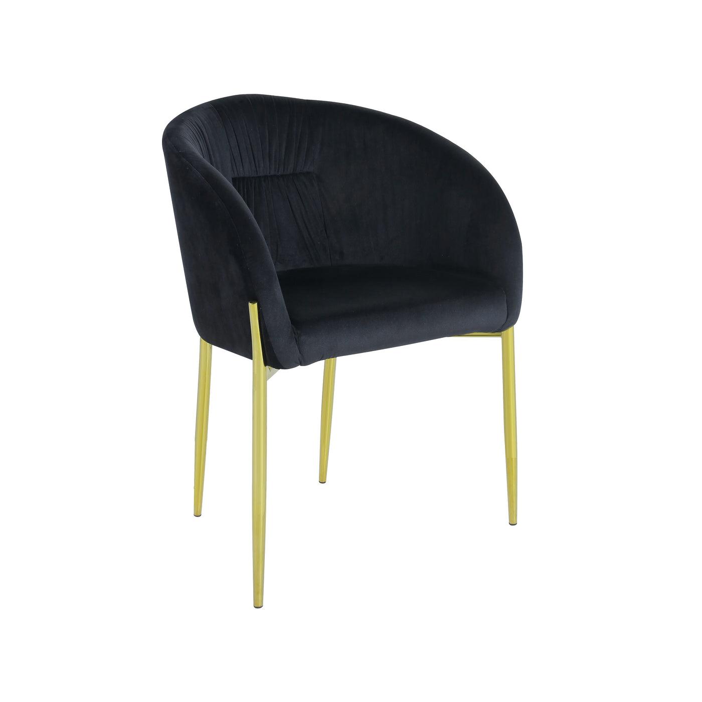 Alfieri Dining Chair Gold/Black
