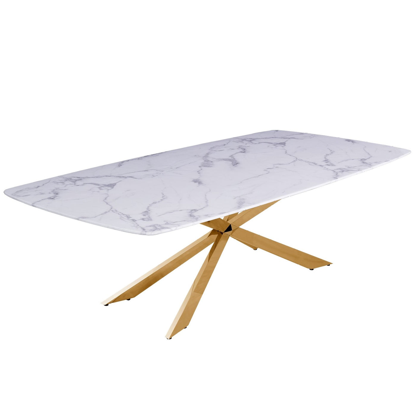 Lanvin Dining Table Gold - Future Classics Furniture