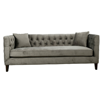 Provence Sofa 3 Seater Dark Grey