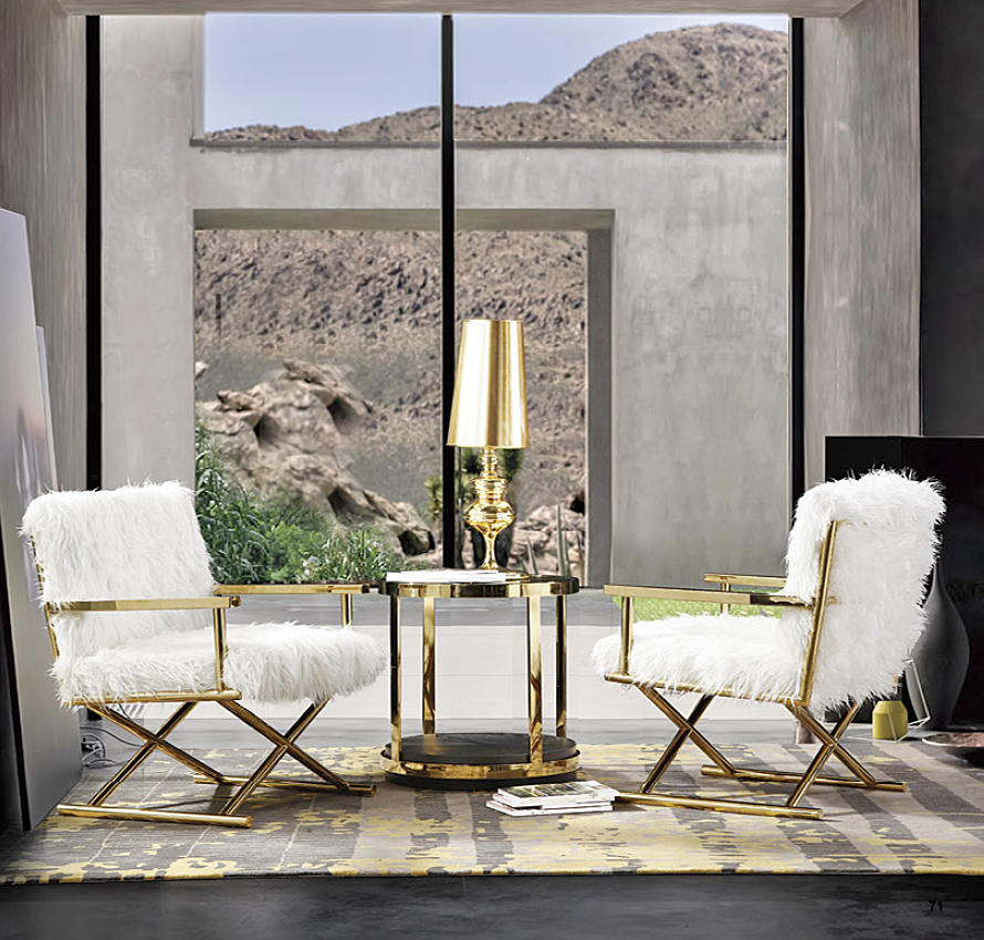 XXX Chair Gold - Future Classics Furniture