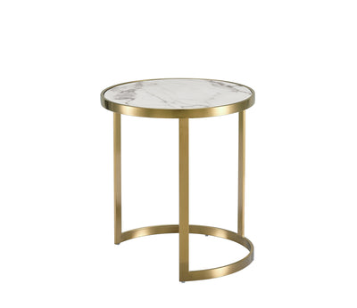 Splendour Side Table Set White