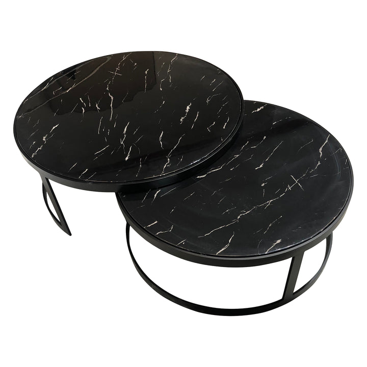 Glory Coffee Table Set Black - Future Classics Furniture