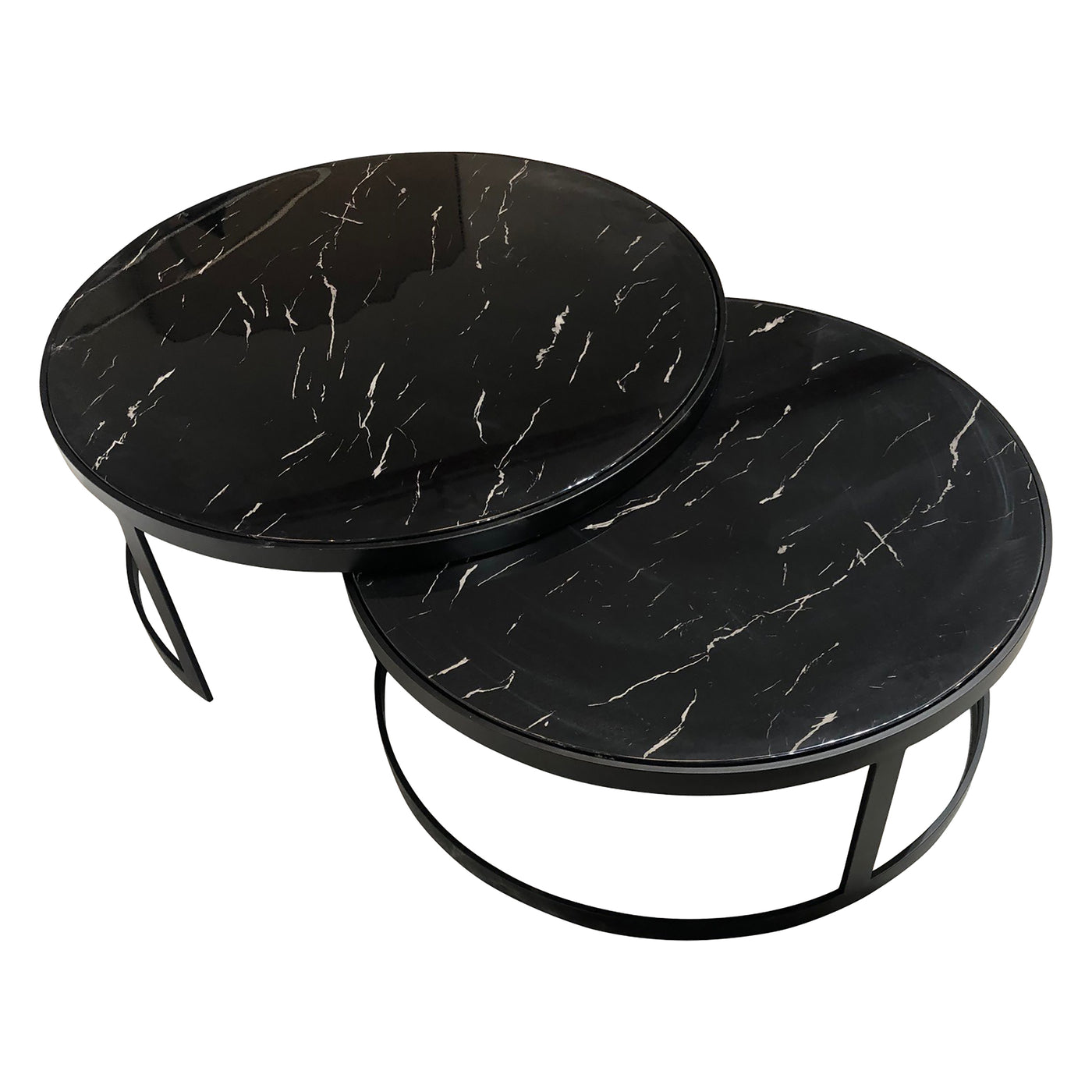 Glory Coffee Table Set Black