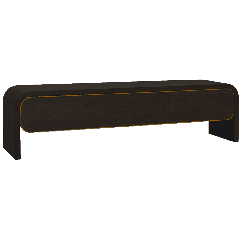 Arches Entertainment Unit Black - Future Classics Furniture