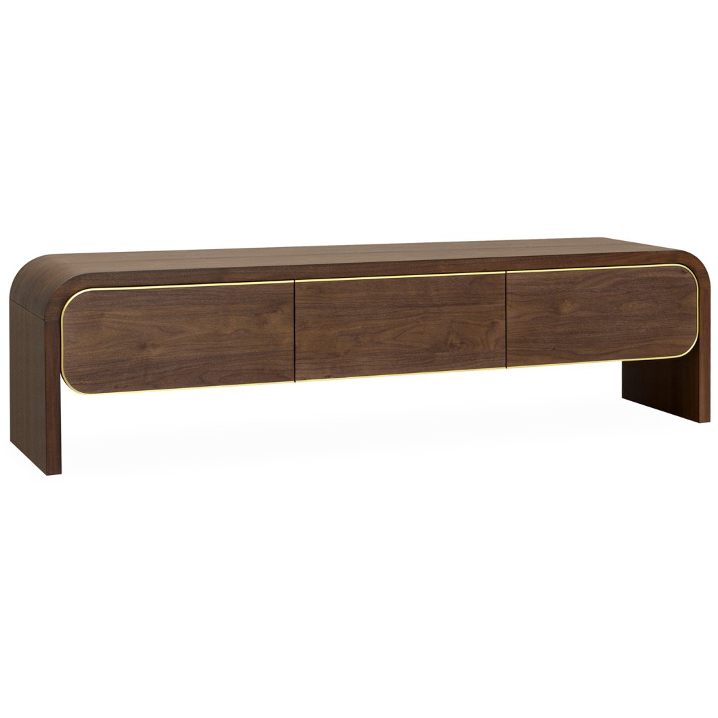 Arches Entertainment Unit Walnut