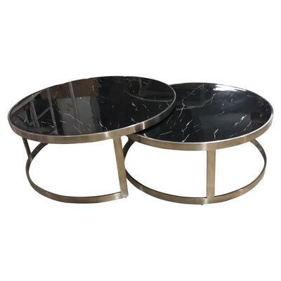 Sterling Coffee Table Set Black