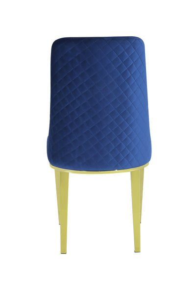 Levante Dining Chair Gold/Navy