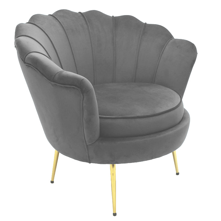 Murcia Chair Grey Velvet