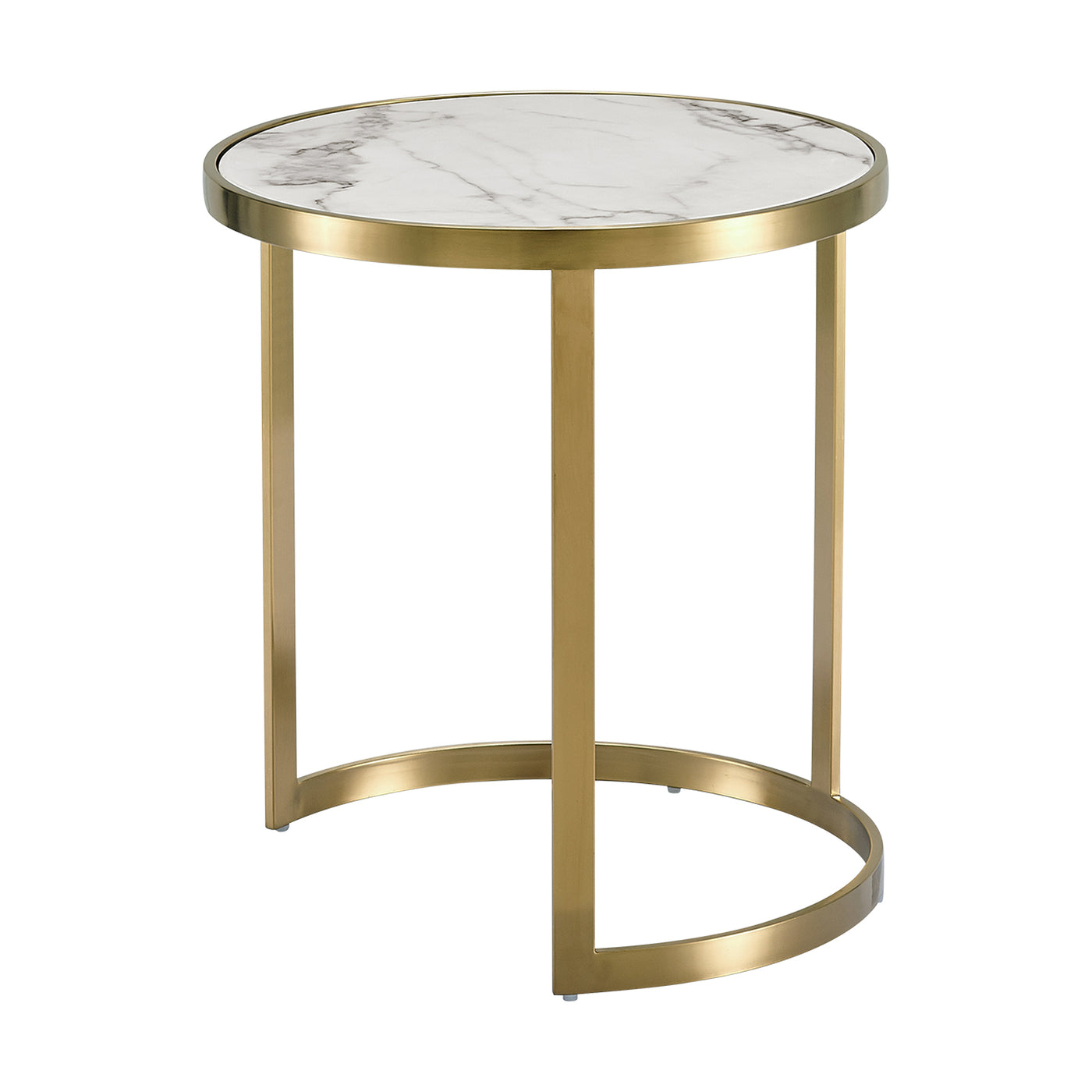 Splendour Side Table Set White