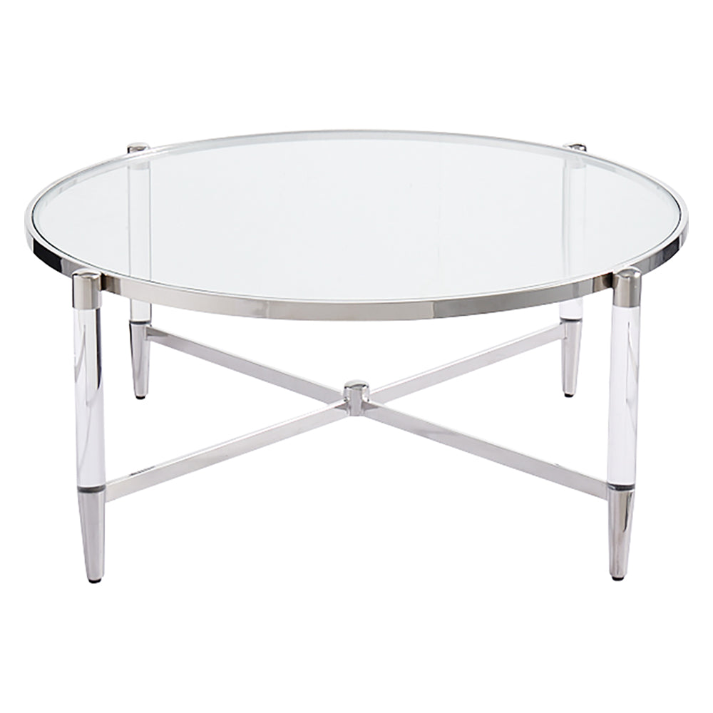 Floating Coffee Table Silver