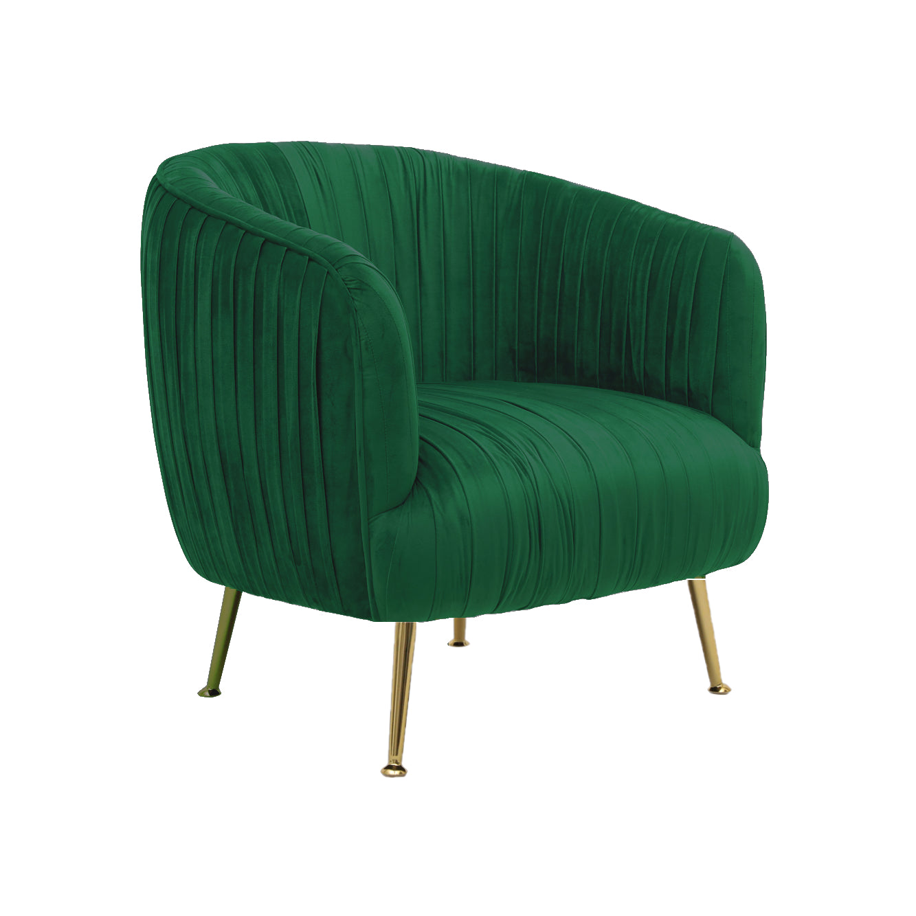 Navarra Chair Green Velvet