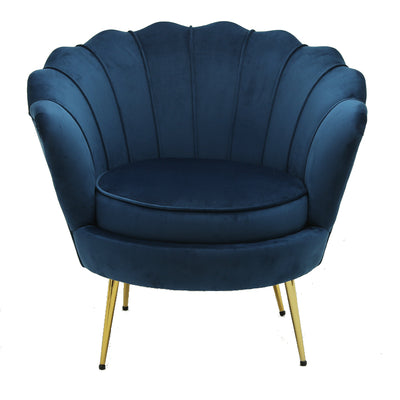 Murcia Chair Navy Velvet