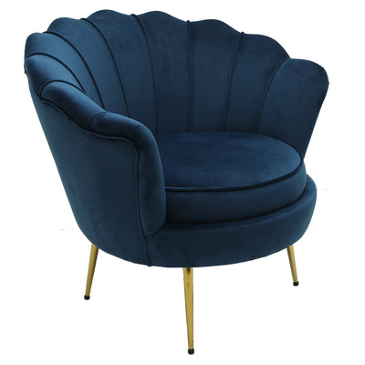Murcia Chair Navy Velvet