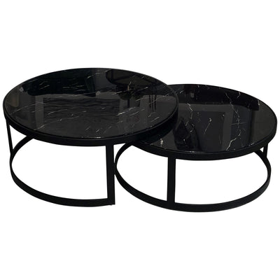 Glory Coffee Table Set Black
